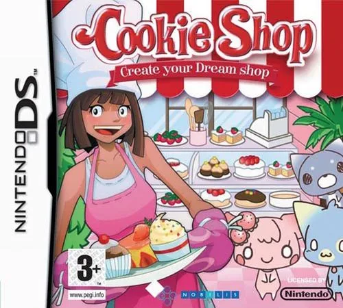 Cookie Shop: Create Your Dream Shop cover art for Nintendo DS