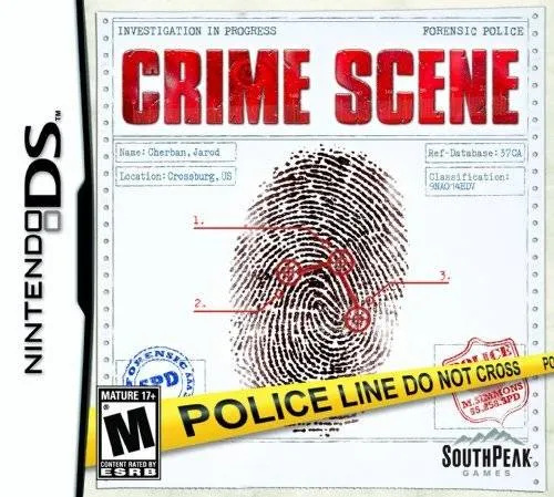 Crime Scene cover art for Nintendo DS
