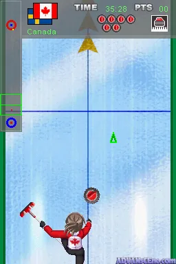 Backdrop artwork for Curling DS