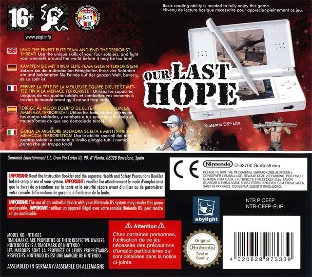 Elite Forces: Unit 77 box back