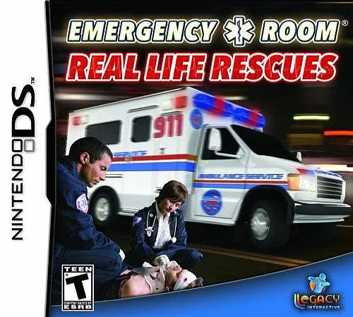 Emergency Room: Real Life Rescues cover art for Nintendo DS