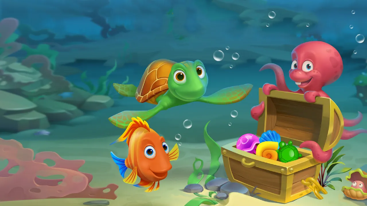 Backdrop artwork for Fishdom