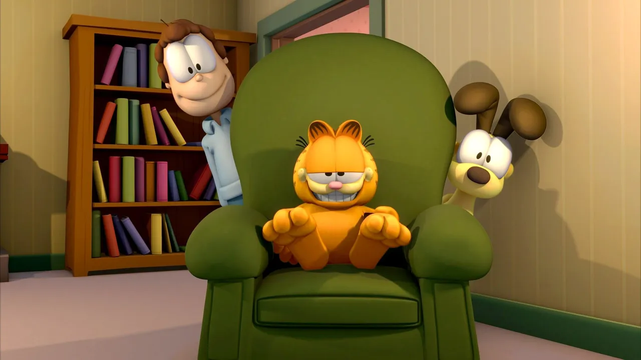 Backdrop artwork for Garfield: A Tail of Two Kitties