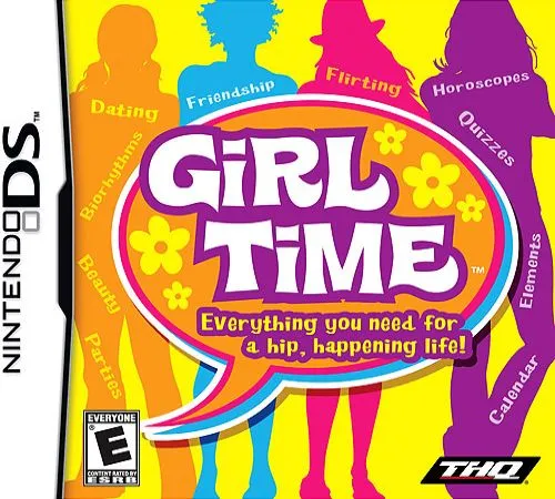 Girl Time: Everything You Need for a Hip, Happening Life! cover art for Nintendo DS