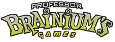 Professor Brainium's Games logo