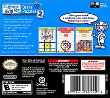 Challenge Me: Brain Puzzles 2 box back