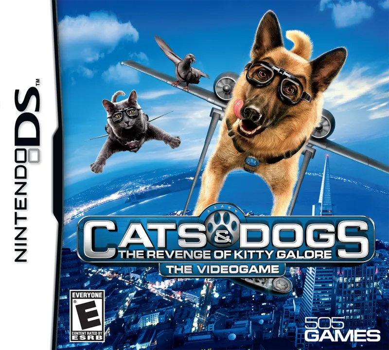 Cats & Dogs: The Revenge of Kitty Galore: The Videogame box art