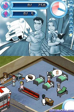Backdrop artwork for Hysteria Hospital: Emergency Ward