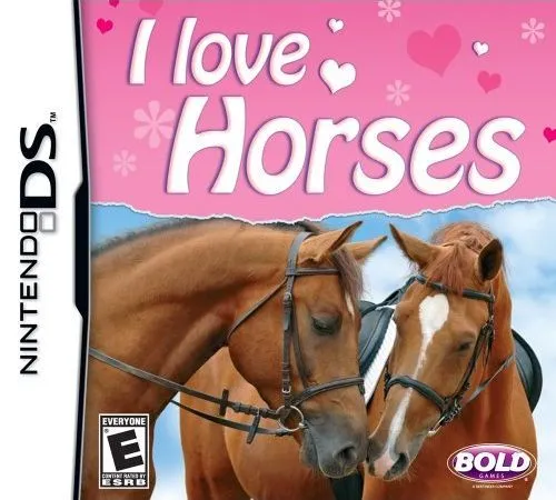 I Love Horses box art