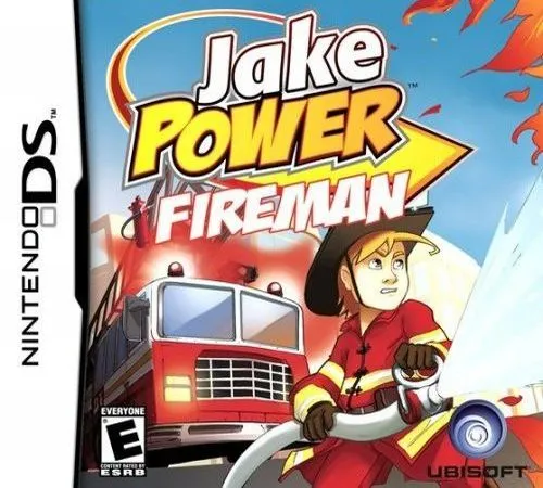 Jake Power: Fireman box art