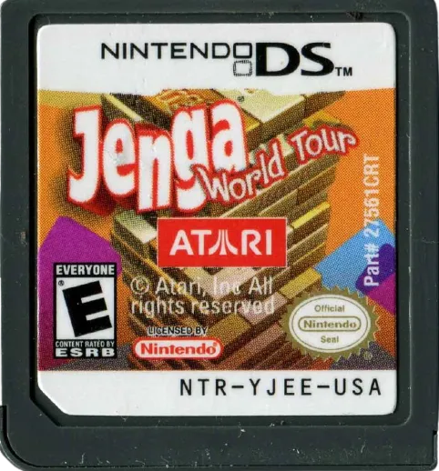 Jenga World Tour cart