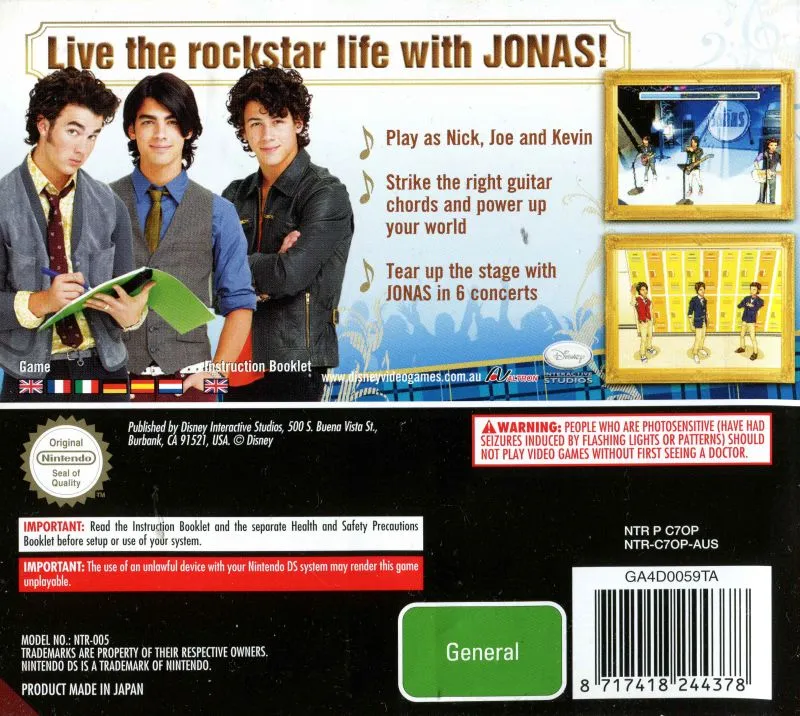 Jonas box back