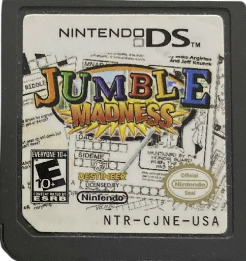Jumble Madness cart