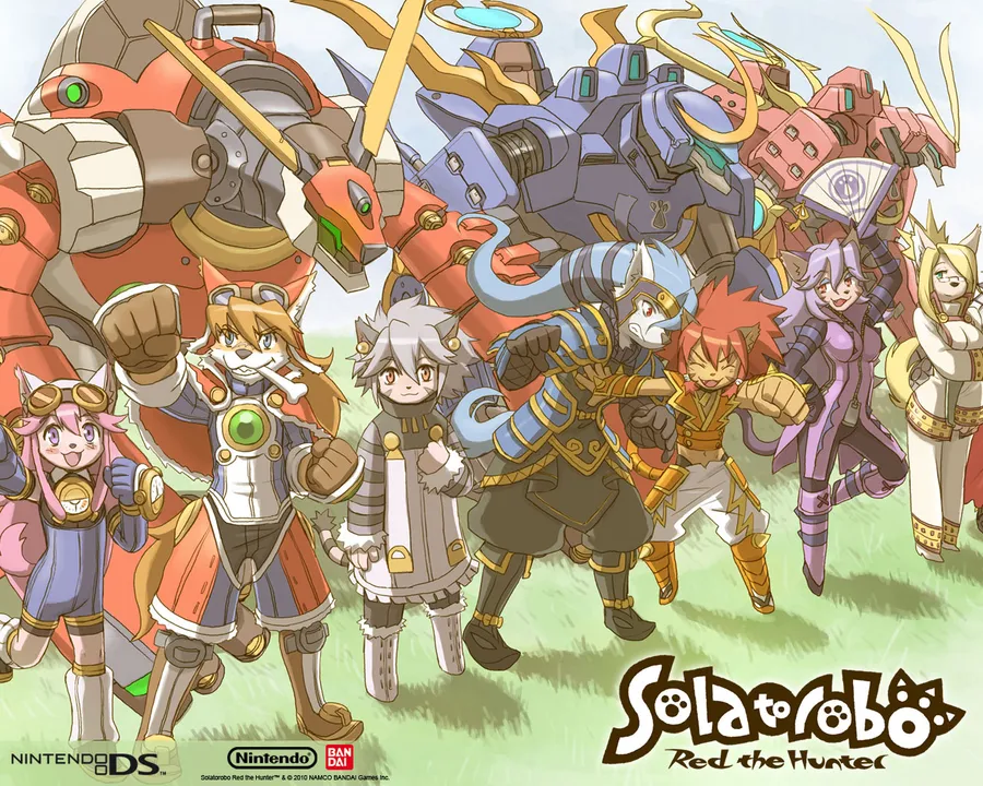 Backdrop artwork for Solatorobo: Red the Hunter
