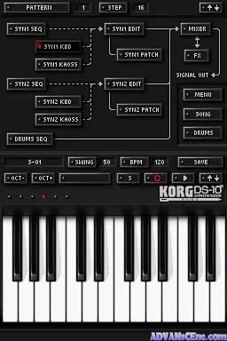 KORG DS-10 Synthesizer screenshot