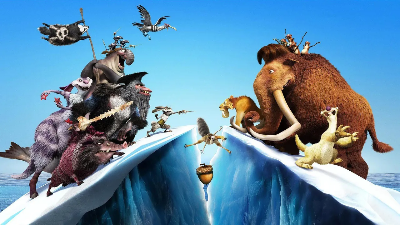 Backdrop artwork for Ice Age: Continental Drift: Arctic Games
