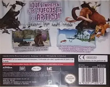 Ice Age: Continental Drift: Arctic Games box back