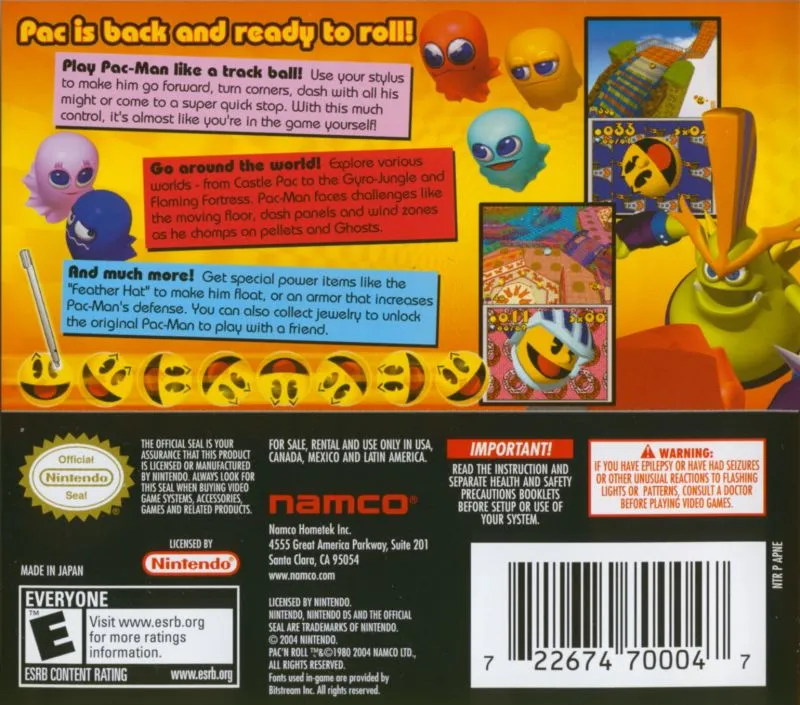 Pac 'n Roll box back