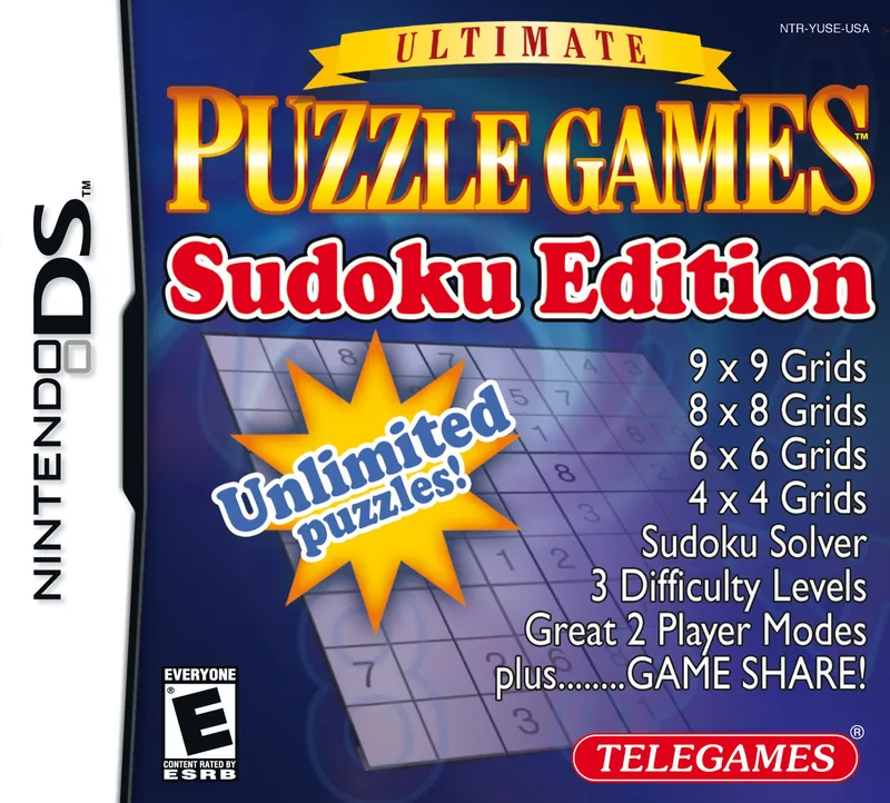 Ultimate Puzzle Games Sudoku Edition box art