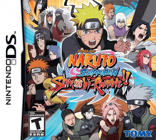 Naruto Shippuden: Shinobi Rumble!! box art