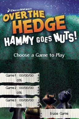Backdrop artwork for Over the Hedge: Hammy Goes Nuts