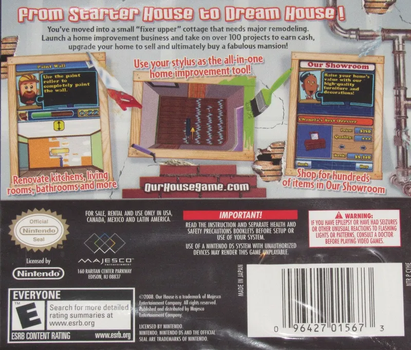 Our House box back