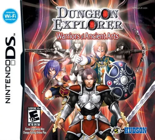 Dungeon Explorer: Warriors of Ancient Arts cover art for Nintendo DS
