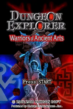 Backdrop artwork for Dungeon Explorer: Warriors of Ancient Arts