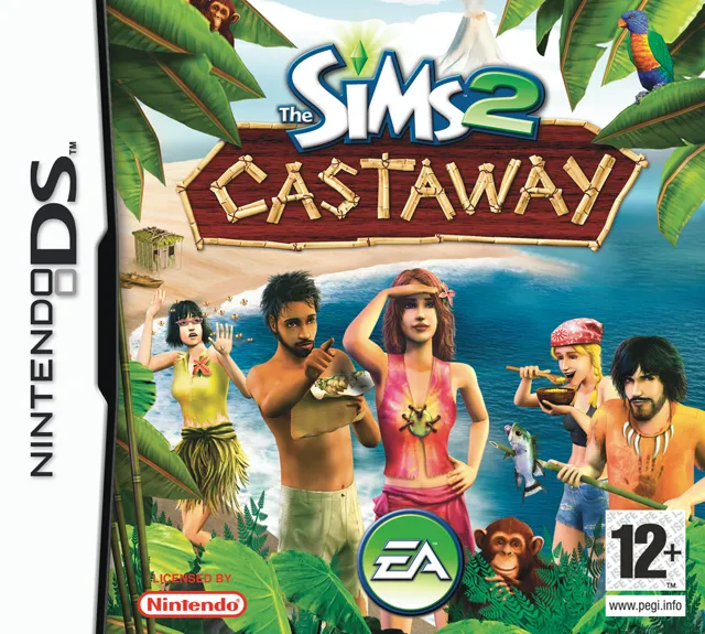 The Sims 2: Castaway box art