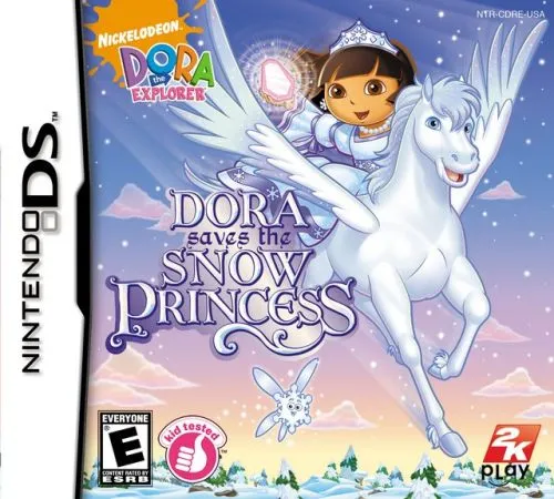 Dora the Explorer: Dora Saves the Snow Princess box art
