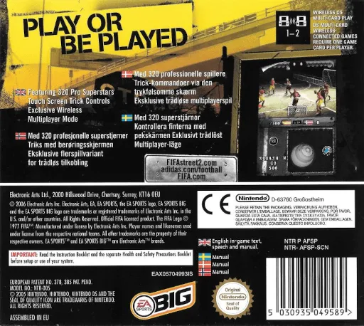 FIFA Street 2 box back