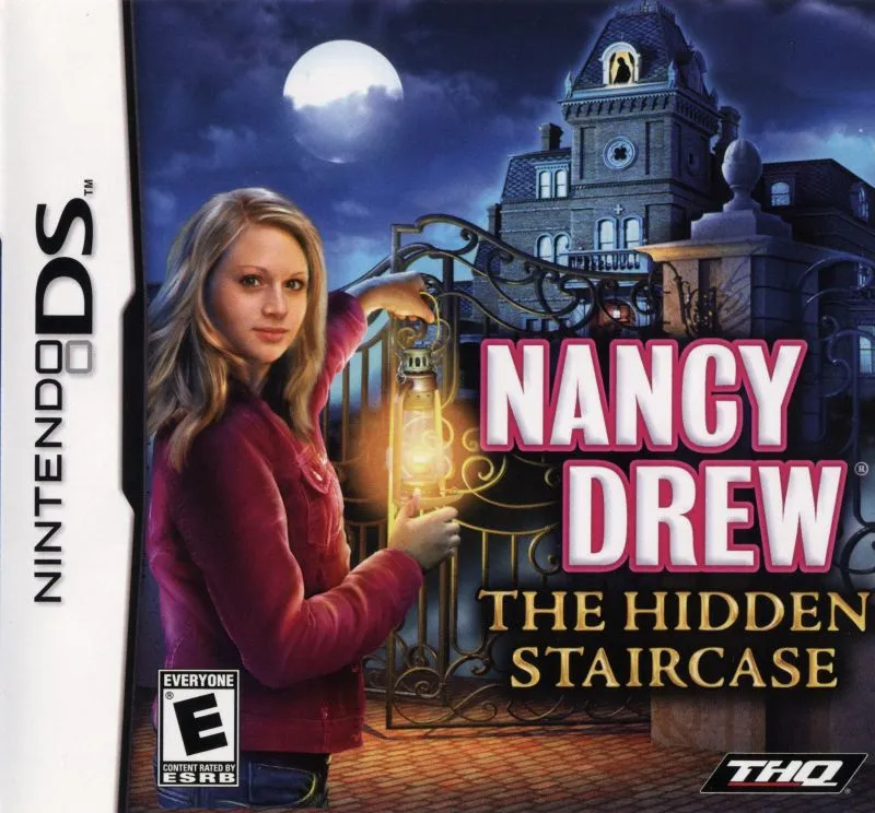 Nancy Drew: The Hidden Staircase cover art for Nintendo DS