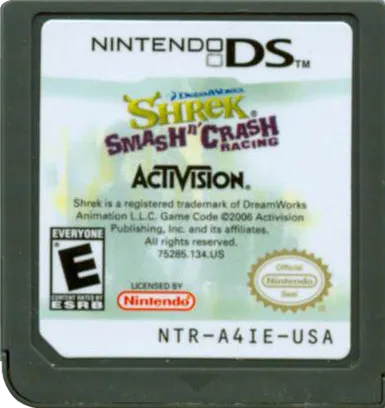 Shrek: Smash n' Crash Racing cart