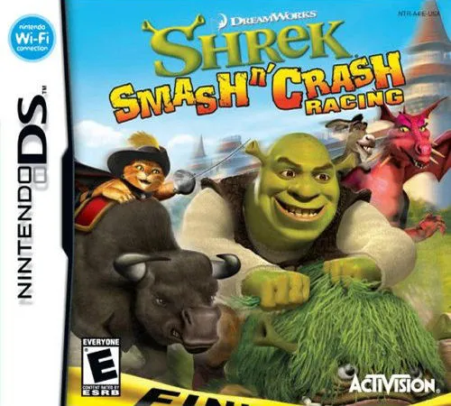 Shrek: Smash n' Crash Racing box art