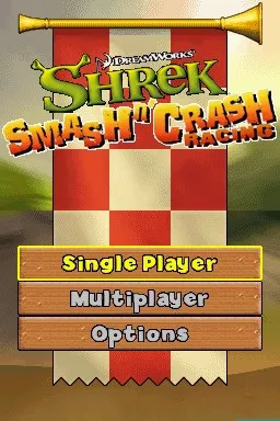 Backdrop artwork for Shrek: Smash n' Crash Racing