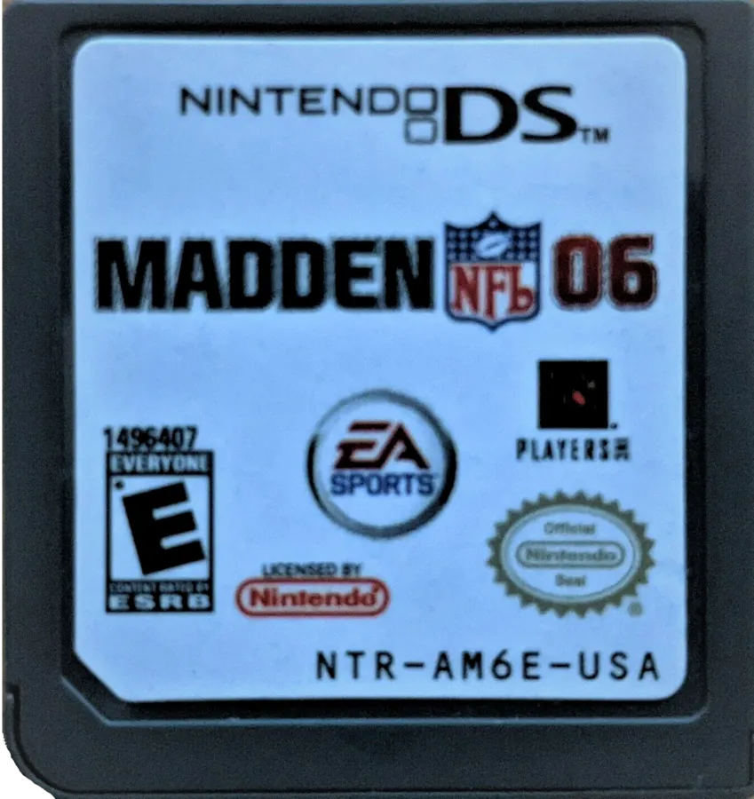 Madden NFL 06 cart