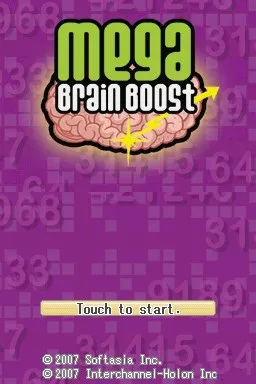 Backdrop artwork for Mega Brain Boost
