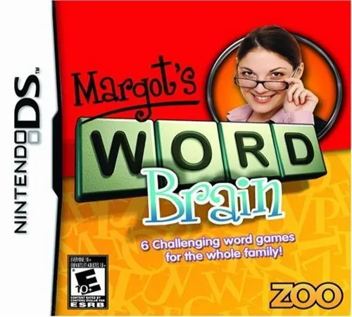 Margot's Word Brain cover art for Nintendo DS