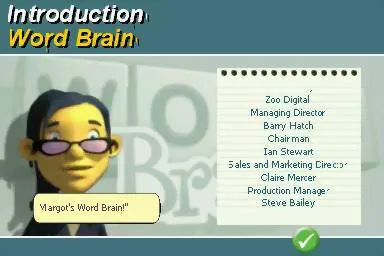 Backdrop artwork for Margot's Word Brain