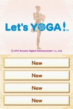 Backdrop artwork for Let's Yoga!
