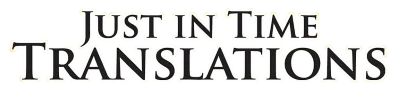 Just in Time Translations: Say It in 6 Languages logo