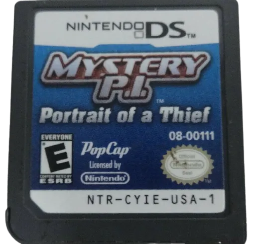 Mystery P.I. Portrait of a Thief cart