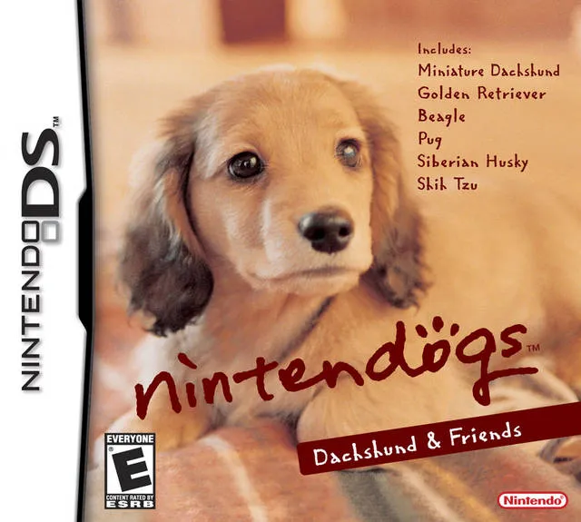Nintendogs: Dachshund & Friends box art