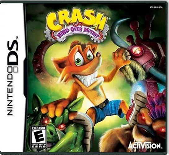 Crash: Mind Over Mutant cover art for Nintendo DS