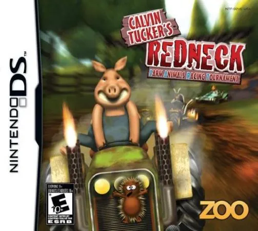Calvin Tucker's Redneck: Farm Animal Racing Tournament box art