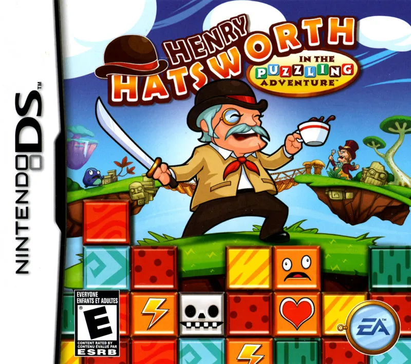 Henry Hatsworth in the Puzzling Adventure box art