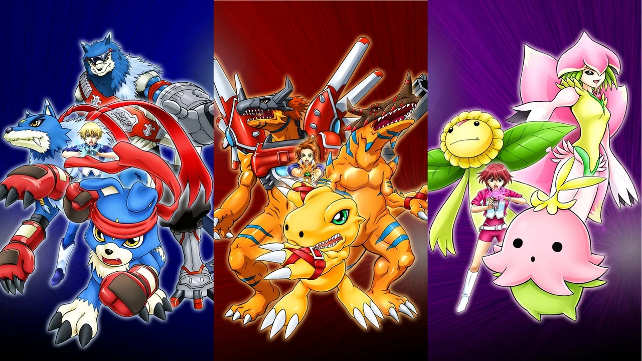 Backdrop artwork for Digimon World DS