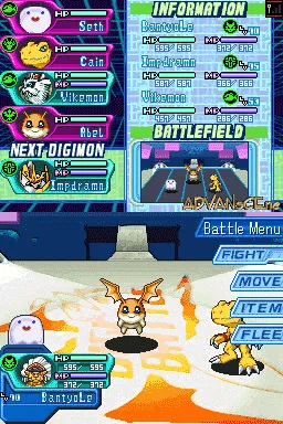 Digimon World DS screenshot