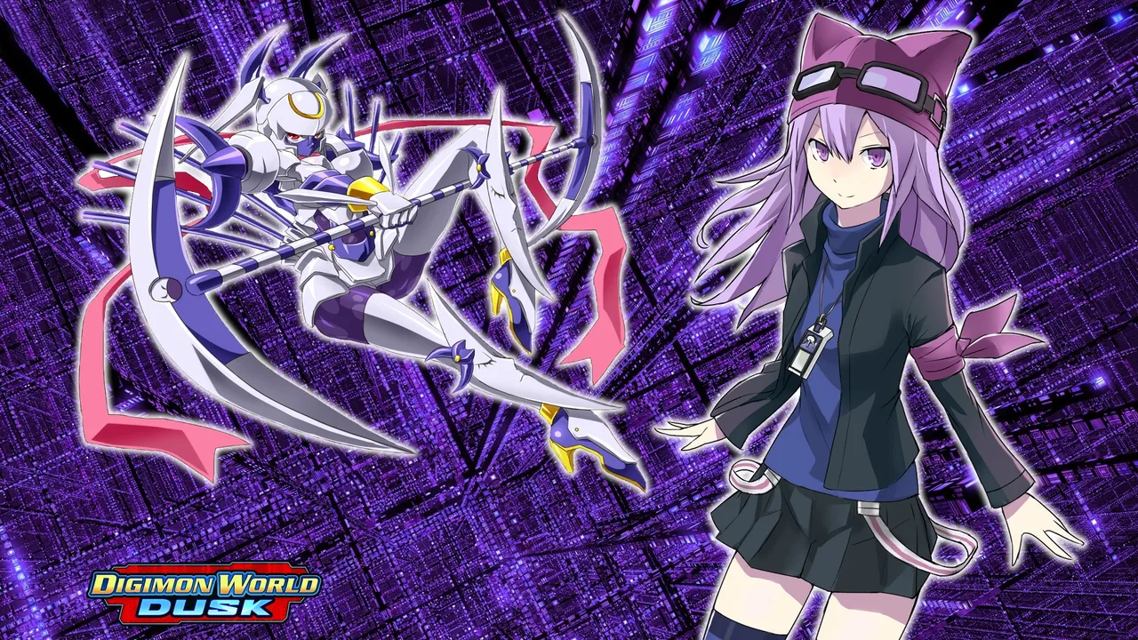 Backdrop artwork for Digimon World Dusk