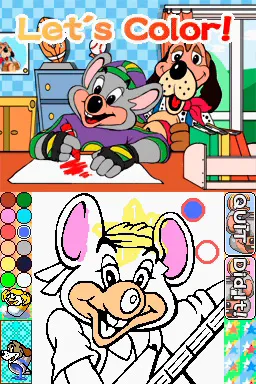 Backdrop artwork for Chuck E Cheese's Gameroom